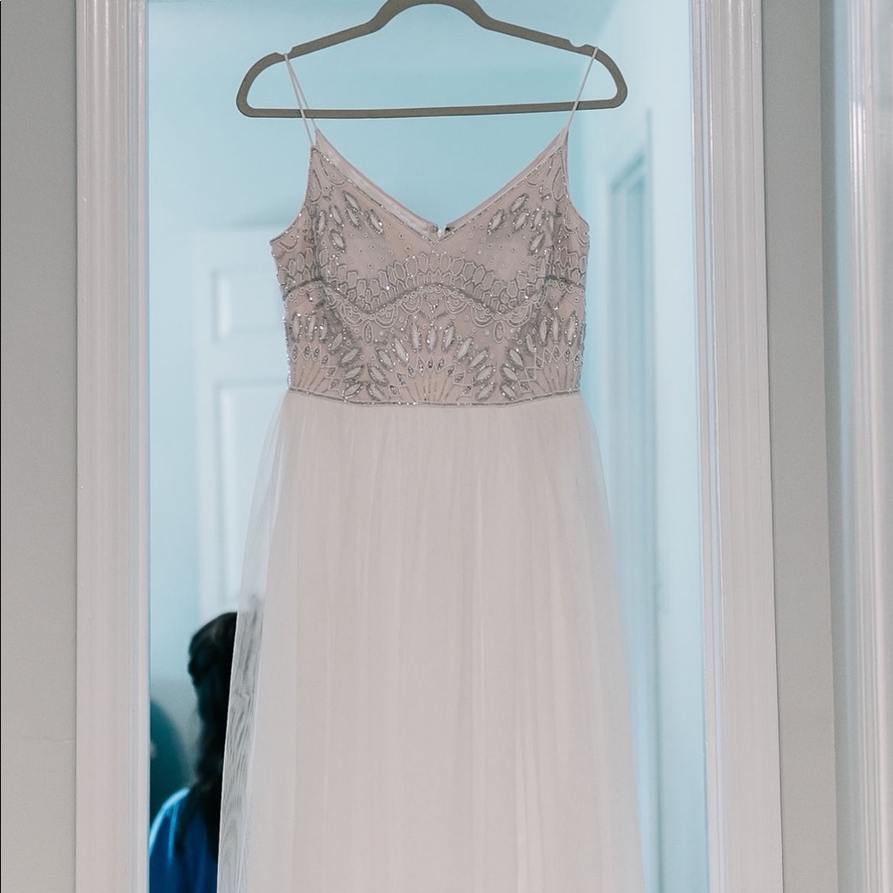 Adrianna Papell × BHLDN Violetta
Wedding Dress